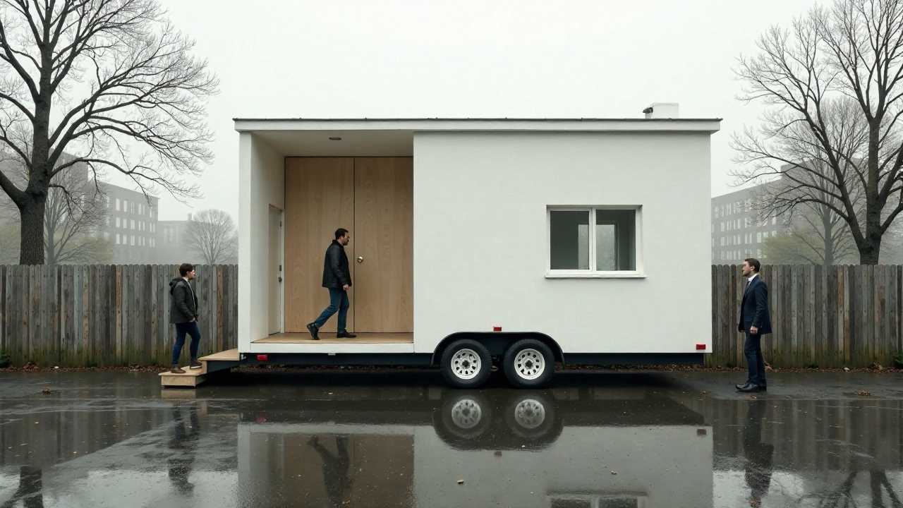 Tiny House on Wheels: Embracing Minimalism, Mobility, and Sustainable Living in a Downsized Community