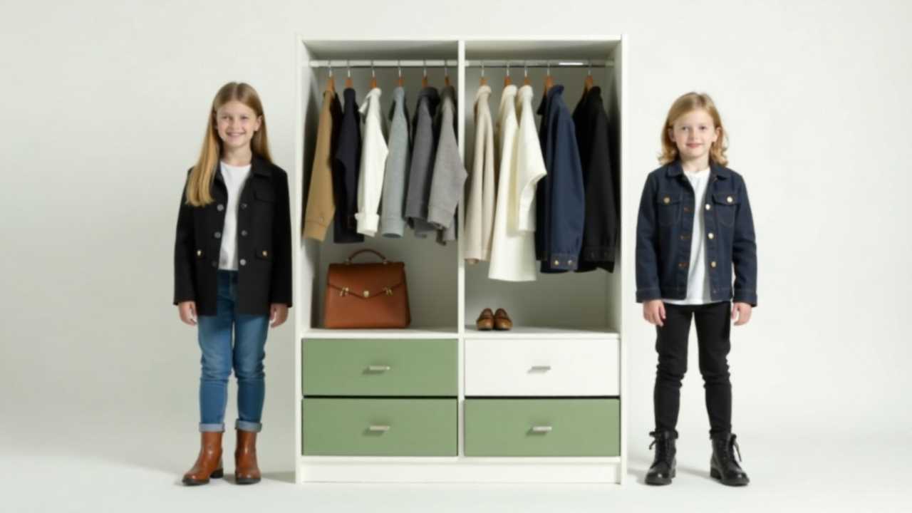 Effortless Style: Crafting a Capsule Wardrobe for Kids with Essential Pieces and Versatile Outfits