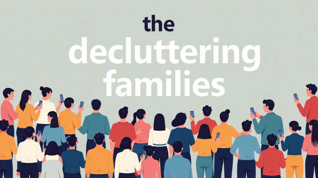 Digital Decluttering for Families: Embrace Minimalism and Mindfulness for a Simpler, More Intentional Space